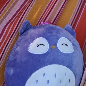 Faina Squishmallow Owl w/crown